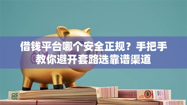 借钱平台哪个安全正规？手把手教你避开套路选靠谱渠道