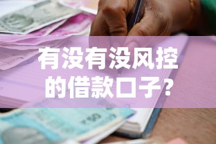 有没有没风控的借款口子？深度解析这类平台的运作逻辑