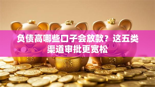 负债高哪些口子会放款？这五类渠道审批更宽松