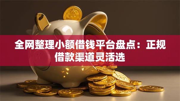 全网整理小额借钱平台盘点：正规借款渠道灵活选