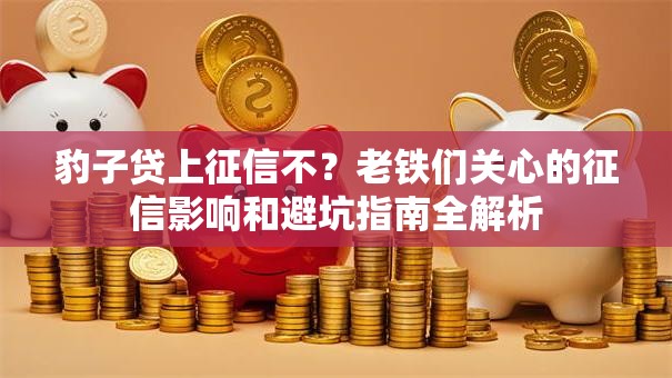 豹子贷上征信不？老铁们关心的征信影响和避坑指南全解析