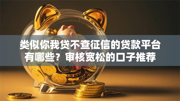 类似你我贷不查征信的贷款平台有哪些？审核宽松的口子推荐