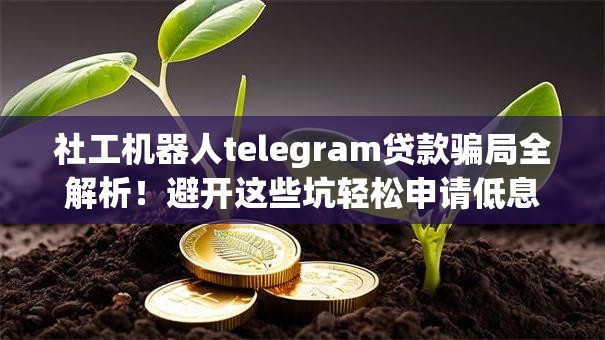 社工机器人telegram贷款骗局全解析！避开这些坑轻松申请低息贷款