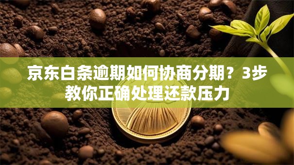 京东白条逾期如何协商分期？3步教你正确处理还款压力