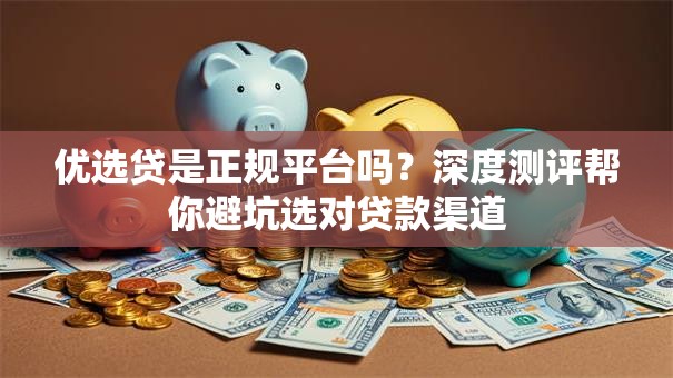 优选贷是正规平台吗？深度测评帮你避坑选对贷款渠道