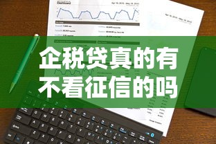 企税贷真的有不看征信的吗？企业税贷申请条件与真实经验分享