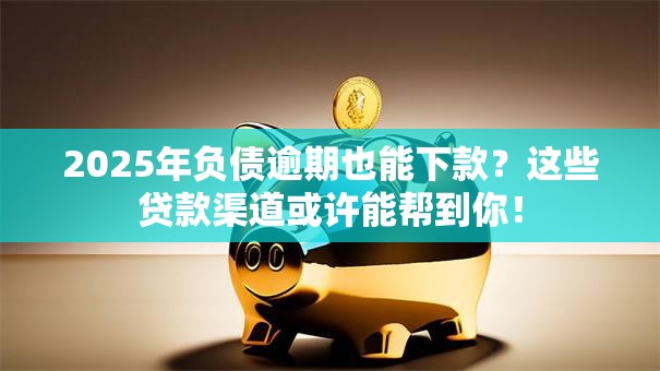 2025年负债逾期也能下款？这些贷款渠道或许能帮到你！