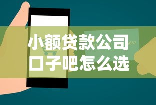 小额贷款公司口子吧怎么选？手把手教你避坑秘籍