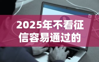 2025年不看征信容易通过的网贷平台有哪些？真实测评+避坑指南