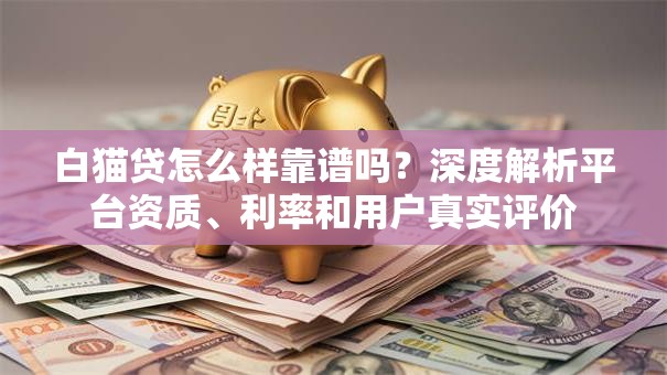 白猫贷怎么样靠谱吗？深度解析平台资质、利率和用户真实评价