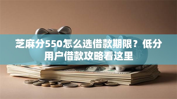芝麻分550怎么选借款期限？低分用户借款攻略看这里
