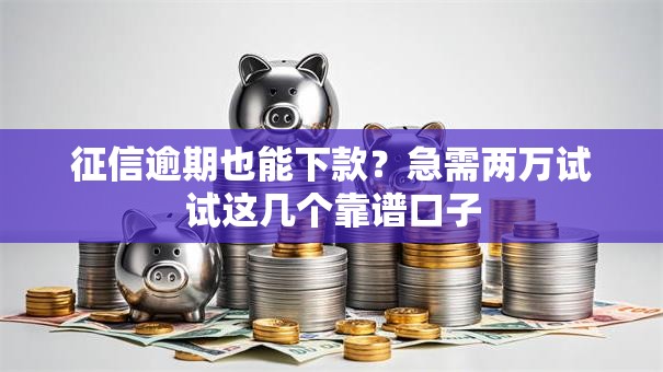 征信逾期也能下款?急需两万试试这几个靠谱口子 征信逾期也能下款?急需两万试试这几个靠谱口子