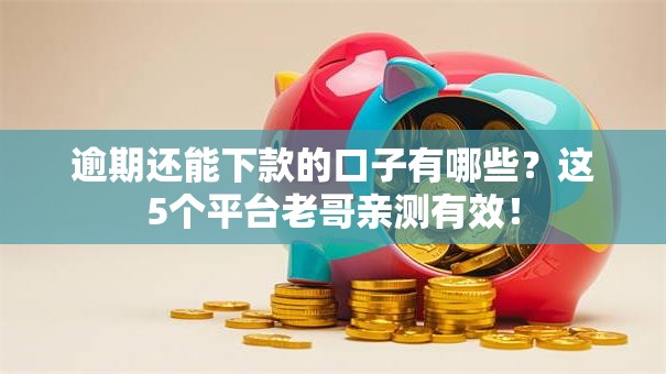 逾期还能下款的口子有哪些?这5个平台老哥亲测有效! 逾期还能下款的口子有哪些?这5个平台老哥亲测有效!