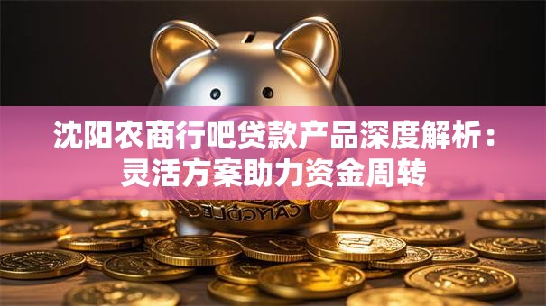 沈阳农商行吧贷款产品深度解析：灵活方案助力资金周转