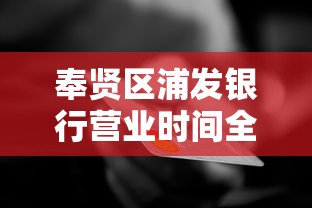 奉贤区浦发银行营业时间全解析:贷款业务办理必看指南 奉贤区浦发银行营业时间全解析:贷款业务办理必看指南