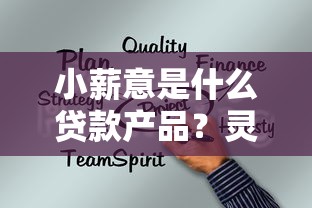 小薪意是什么贷款产品？灵活借贷方案解析，适合工薪族的小额信用贷推荐