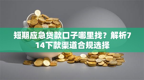短期应急贷款口子哪里找？解析714下款渠道合规选择