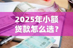 2025年小额贷款怎么选？这5类平台下款稳+利率低！深度解析这些变化别错过