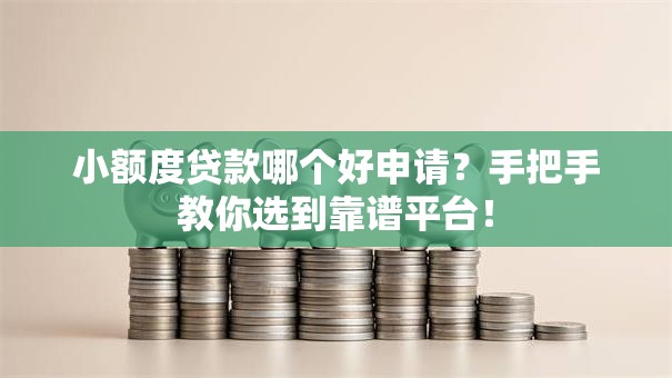 小额度贷款哪个好申请?手把手教你选到靠谱平台! 小额度贷款哪个好申请?手把手教你选到靠谱平台!