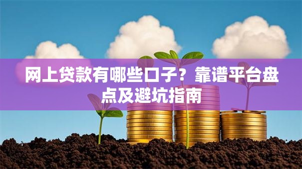 网上贷款有哪些口子?靠谱平台盘点及避坑指南 网上贷款有哪些口子?靠谱平台盘点及避坑指南