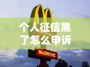 个人征信黑了怎么申诉？三步教你快速恢复信用完整指南
