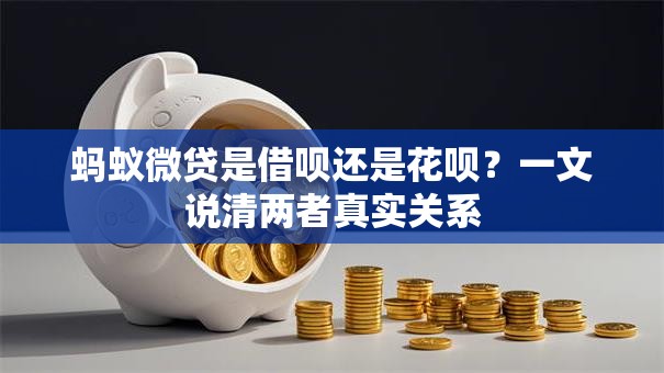 蚂蚁微贷是借呗还是花呗？一文说清两者真实关系