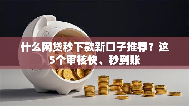 什么网贷秒下款新口子推荐?这5个审核快、秒到账 什么网贷秒下款新口子推荐?这5个审核快、秒到账