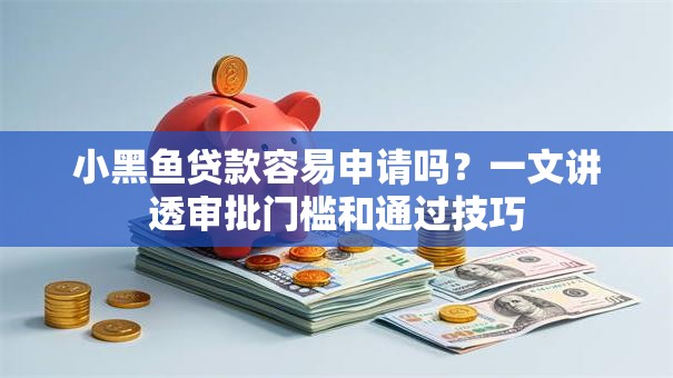 小黑鱼贷款容易申请吗?一文讲透审批门槛和通过技巧 小黑鱼贷款容易申请吗?一文讲透审批门槛和通过技巧