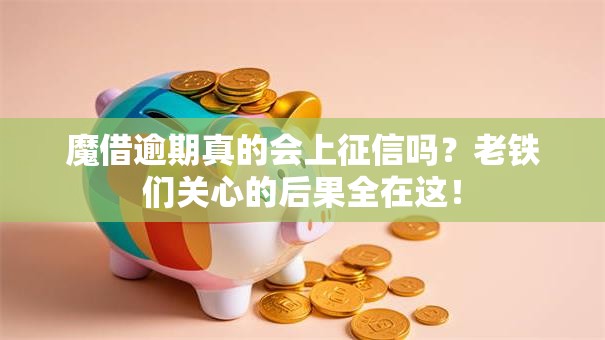 魔借逾期真的会上征信吗？老铁们关心的后果全在这！