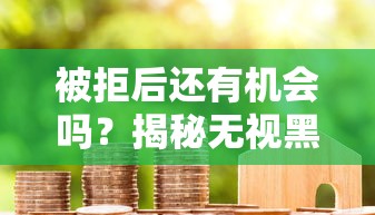 被拒后还有机会吗?揭秘无视黑白户的贷款银行怎么办 被拒后还有机会吗?揭秘无视黑白户的贷款银行怎么办
