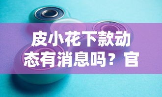 皮小花下款动态有消息吗?官方迟迟不公布真相 皮小花下款动态有消息吗?官方迟迟不公布真相