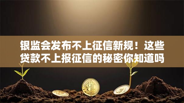 银监会发布不上征信新规!这些贷款不上报征信的秘密你知道吗 银监会发布不上征信新规!这些贷款不上报征信的秘密你知道吗