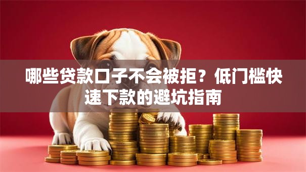哪些贷款口子不会被拒？低门槛快速下款的避坑指南