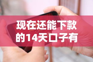 现在还能下款的14天口子有哪些？这些平台或许能帮到你