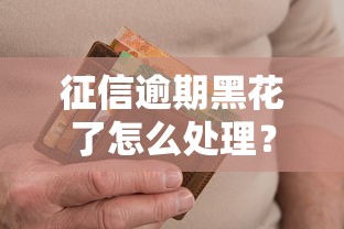征信逾期黑花了怎么处理?贷款用户必看信用修复指南 征信逾期黑花了怎么处理?贷款用户必看信用修复指南