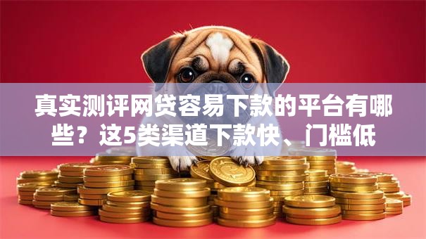 真实测评网贷容易下款的平台有哪些？这5类渠道下款快、门槛低
