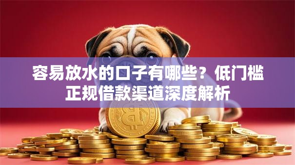 容易放水的口子有哪些?低门槛正规借款渠道深度解析 容易放水的口子有哪些?低门槛正规借款渠道深度解析