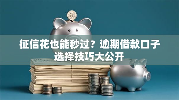 征信花也能秒过?逾期借款口子选择技巧大公开 征信花也能秒过?逾期借款口子选择技巧大公开
