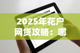 2025年花户网贷攻略：哪些平台还能申请？资质要求全解析