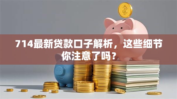 714最新贷款口子解析，这些细节你注意了吗？