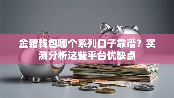 金猪钱包哪个系列口子靠谱？实测分析这些平台优缺点