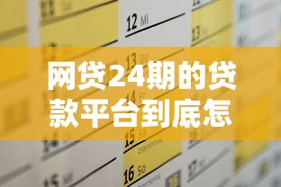 网贷24期的贷款平台到底怎么样?优缺点全面解析 网贷24期的贷款平台到底怎么样?优缺点全面解析