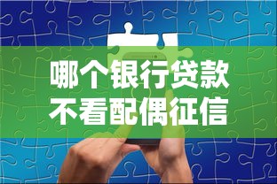 哪个银行贷款不看配偶征信?真实经验分享帮你解决难题 哪个银行贷款不看配偶征信?真实经验分享帮你解决难题