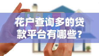 花户查询多的贷款平台有哪些？老哥实测避坑指南帮你省心申请