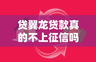 贷翼龙贷款真的不上征信吗？这几点必须搞懂！