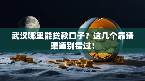 武汉哪里能贷款口子？这几个靠谱渠道别错过！