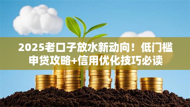 2025老口子放水新动向！低门槛申贷攻略+信用优化技巧必读