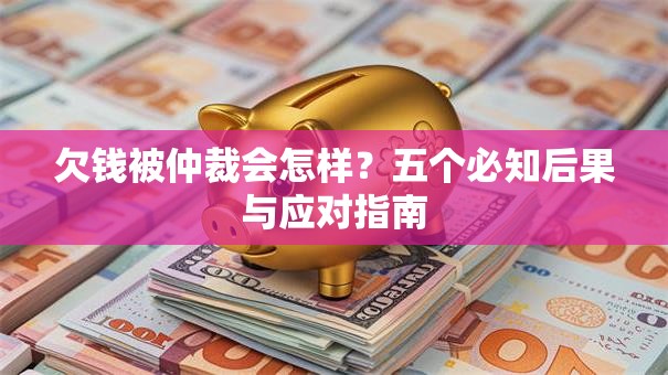 欠钱被仲裁会怎样？五个必知后果与应对指南