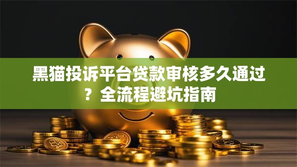 黑猫投诉平台贷款审核多久通过？全流程避坑指南