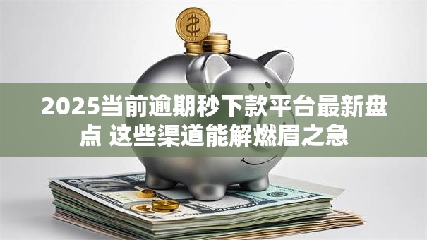 2025当前逾期秒下款平台最新盘点 这些渠道能解燃眉之急